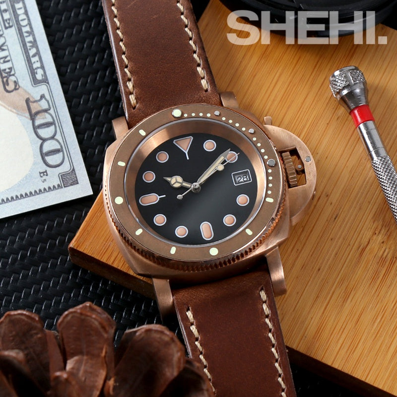 custom bronze watch